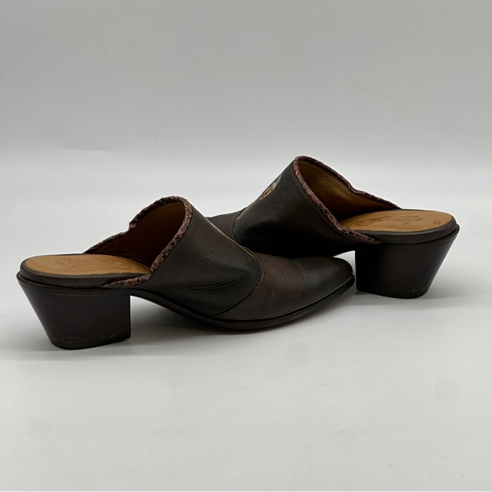 Icon Leather Mules. Size 7.5 - Picture 9 of 11